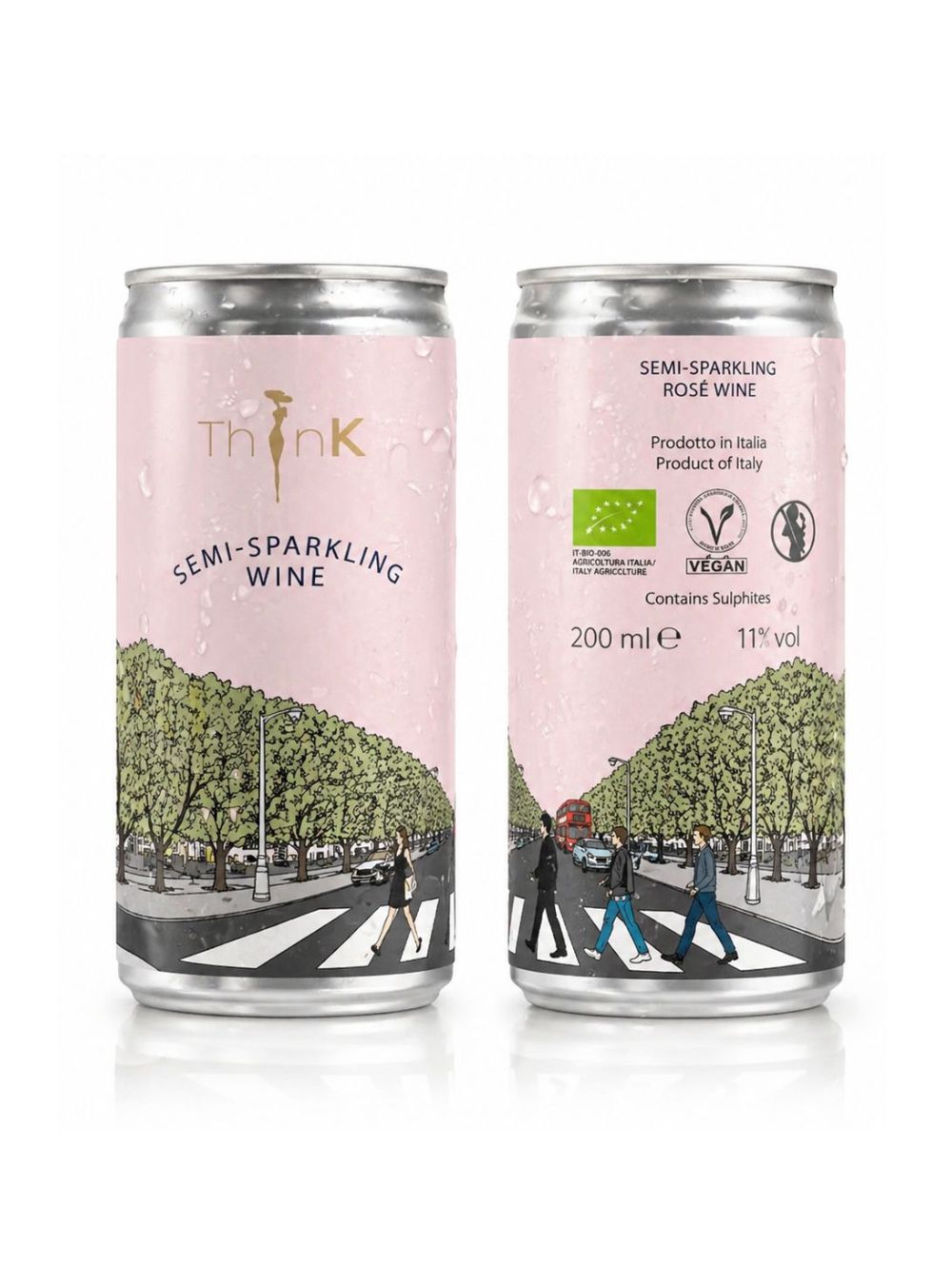 Organic Sparkling Rosé Can x 24