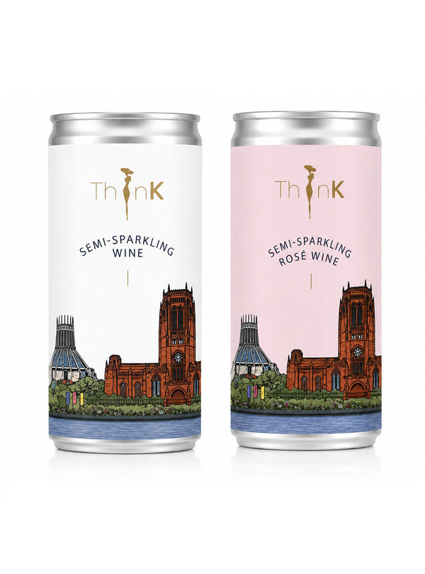 Mixed Organic Prosecco & Sparkling Rosé Cans x 6