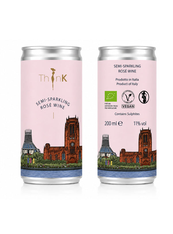 Organic Sparkling Rosé Can x 24